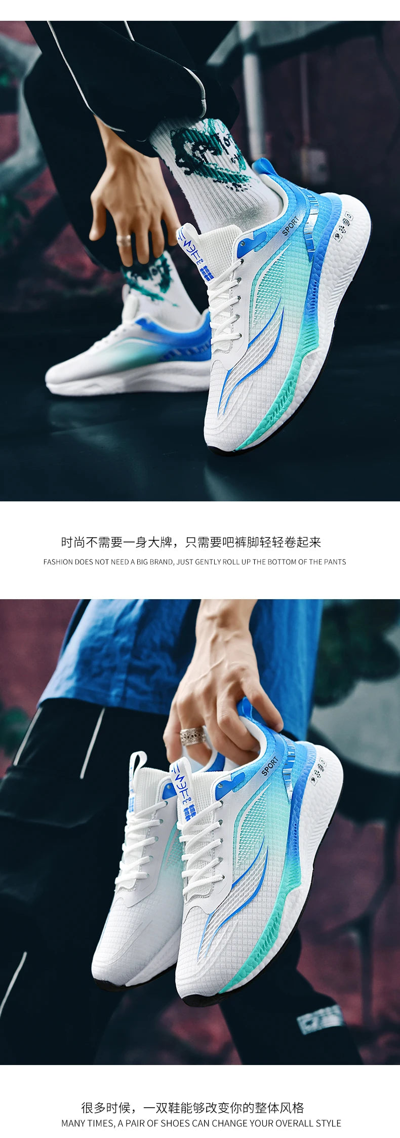 Zapatillas deportivas de moda para hombre y mujer